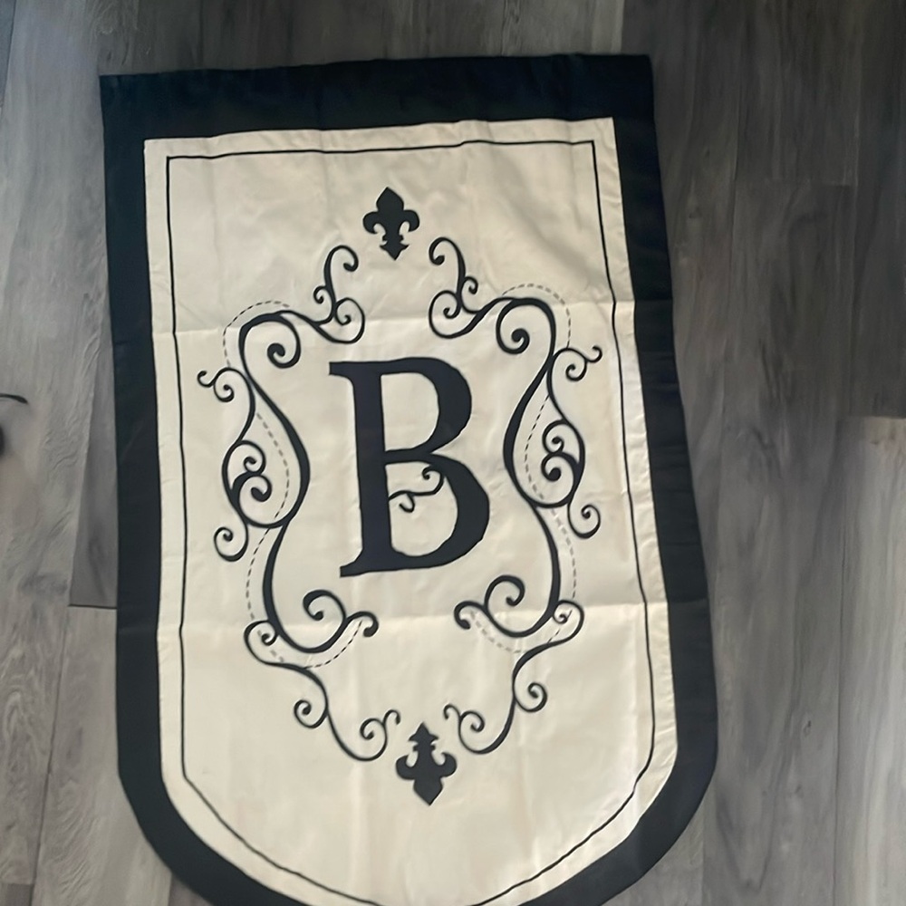 Estate garden flag